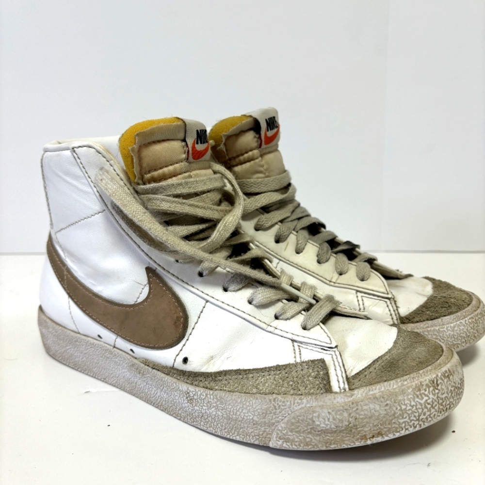 Nike Women's Blazer Mid White Pink Shoes CZ1055-118 US 7.5 Sneakers